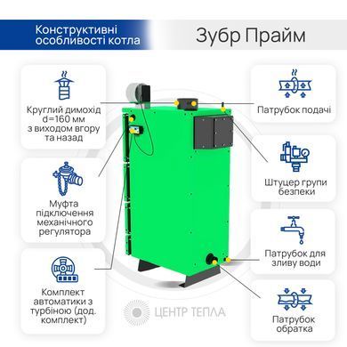 Котел Зубр Прайм 16, 20, 25, 30, 40, 55 кВт