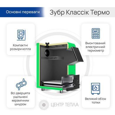Котел Зубр Классік Термо 10, 12, 15, 18, 20 кВт