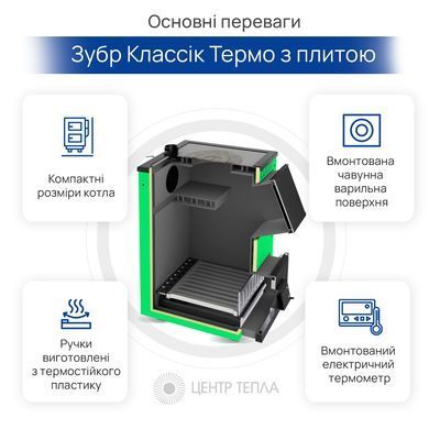 Котел Зубр Классик Термо плита 12 кВт