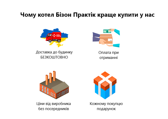Котел Бизон Практик 50 кВт